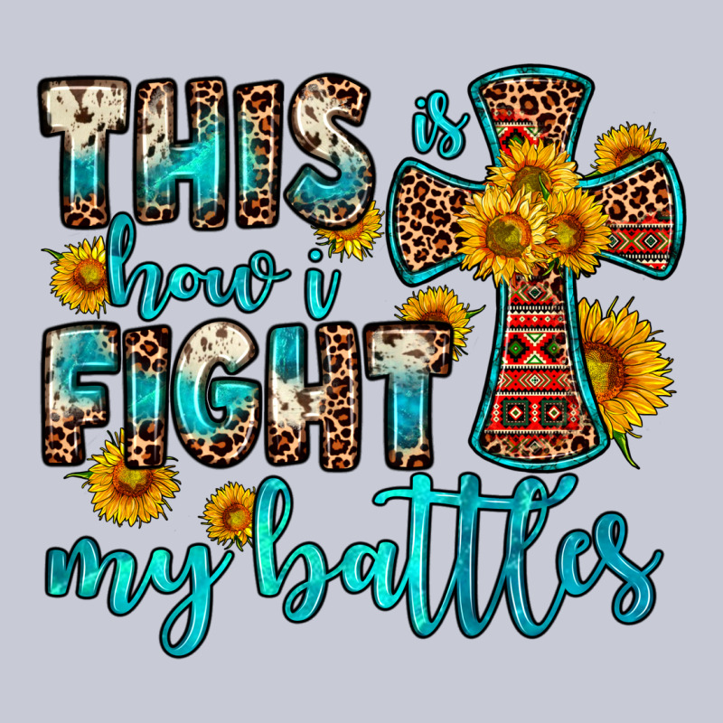 This Is How I Fight My Battles Heavyweight Hoodie by OliviaCreatesArt | Teevron