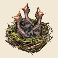 Bird Nest With Baby Birds Premium Tee | Teevron