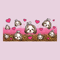 Shih Tzu Dogs Libbey Glass Ladies Tee | Teevron