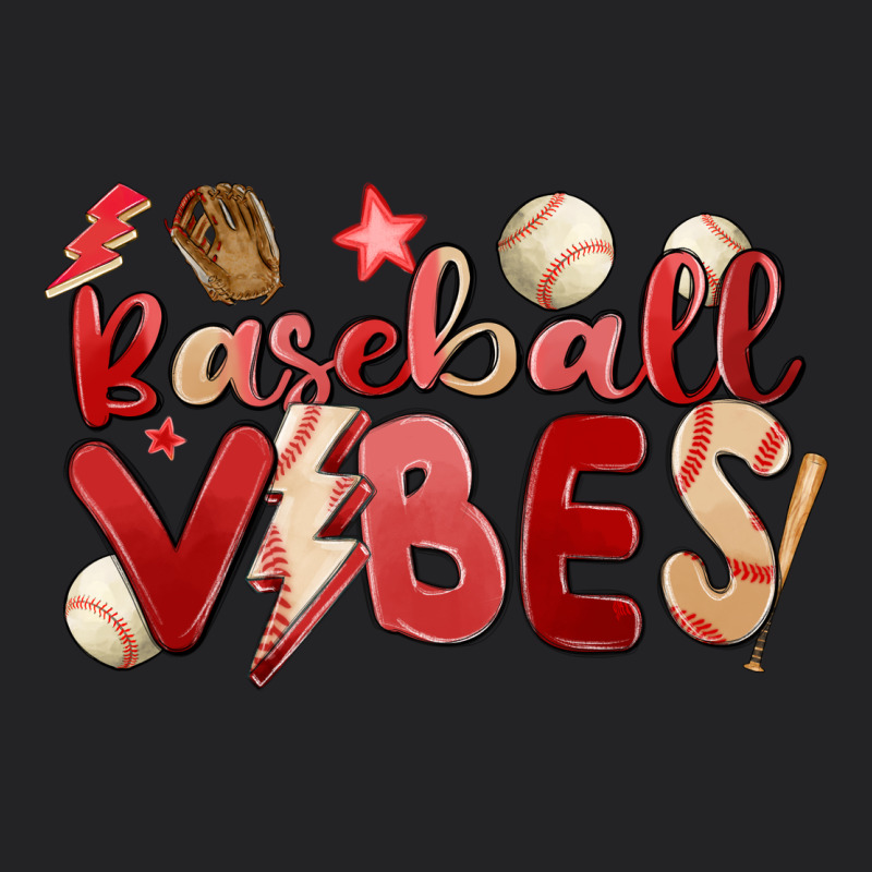 Baseball Vibes Vintage Tee by MaliasSmallBusiness | Teevron