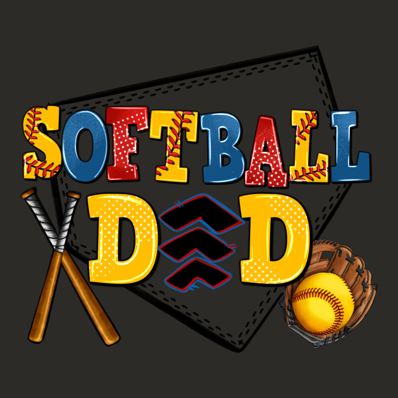 Softball Dad Heavy Core Tee by AdoDesignShop | Teevron