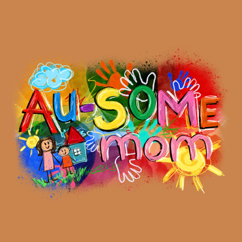 Au-some Mom Autism Heavyweight Hoodie by FaDigitalArtStudio | Teevron