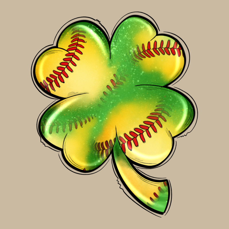 St. Patrick's Day Clover Softball Long Sleeve Tee by Artiststas | Teevron