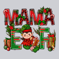 Mama Elf With Gift Christmas Classic Tee | Teevron
