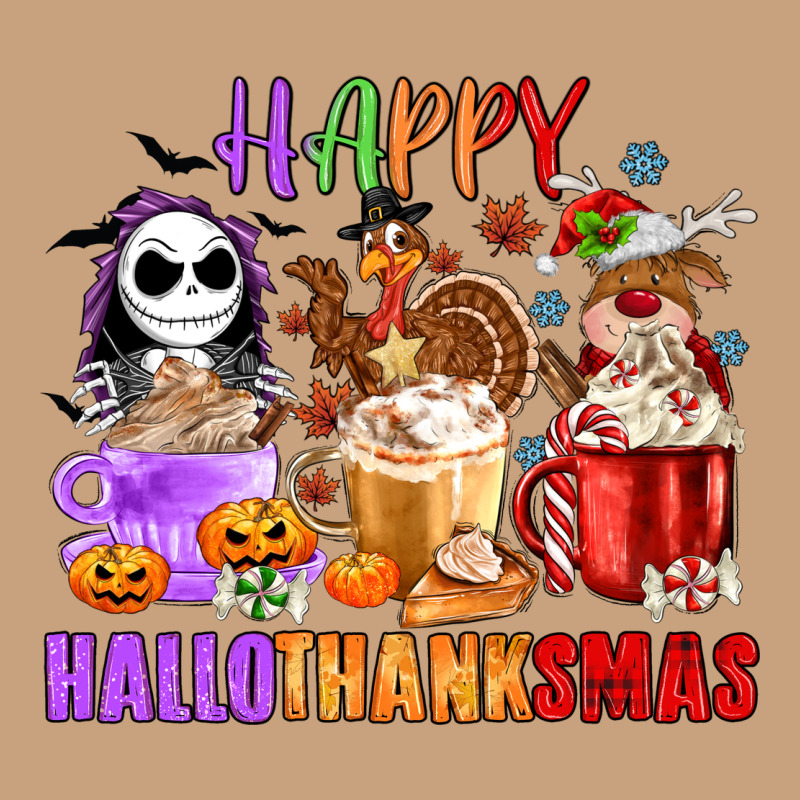 Happy Hallothanksmas Vintage Tee by MaliasSmallBusiness | Teevron