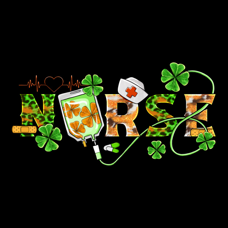 St Patricks Day Nurse Premium Tee by BarkalooDesign | Teevron