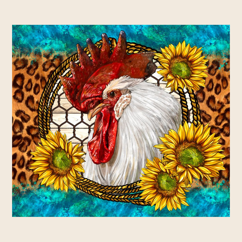 Western Rooster Zipper Hoodie by TumblerDesignByShophia | Teevron
