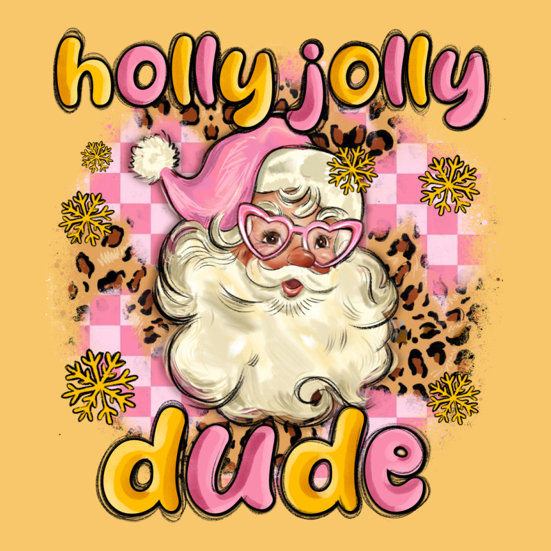Holly Jolly Dude Vintage Hoodie by MaliasSmallBusiness | Teevron