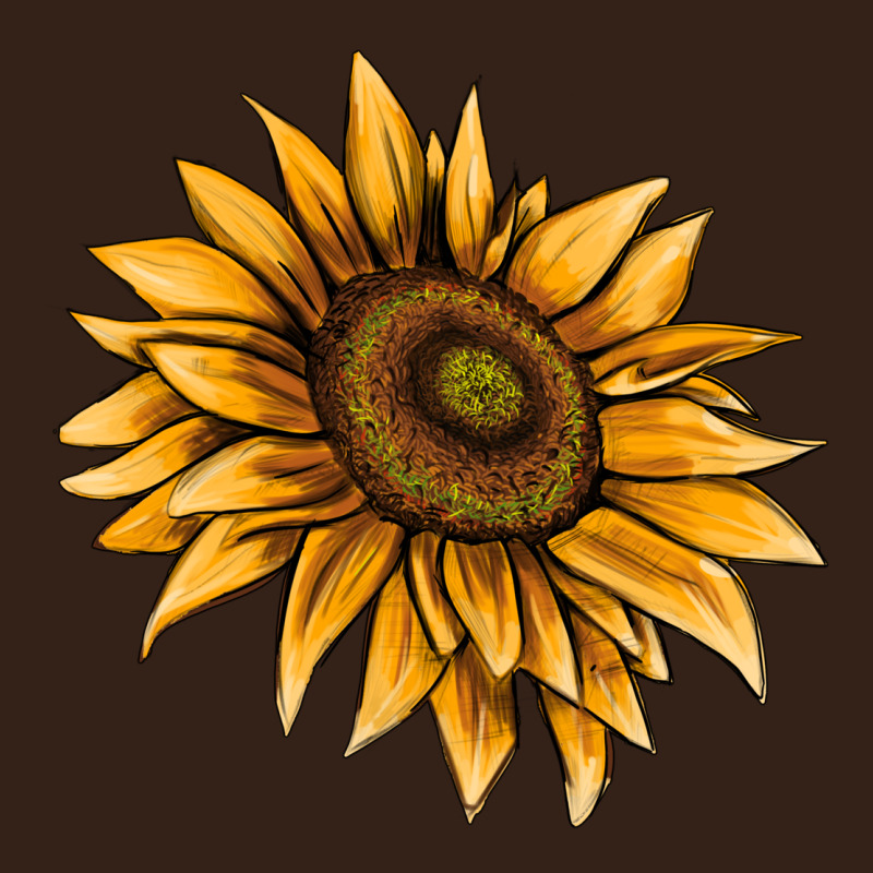 Sunflower Heavy Core Tee by AdoDesignShop | Teevron