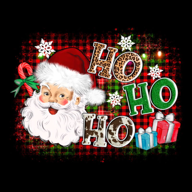 Ho Ho Ho Santa Ladies Tee by AdoDesignShop | Teevron