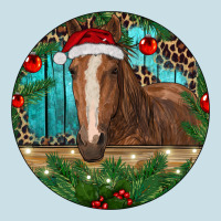 Brown Horse Christmas Ladies Tee | Teevron