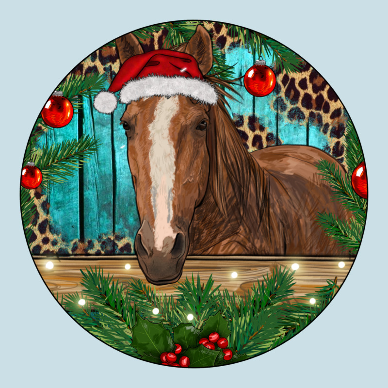 Brown Horse Christmas Ladies Tee by RanaPortraitStore | Teevron