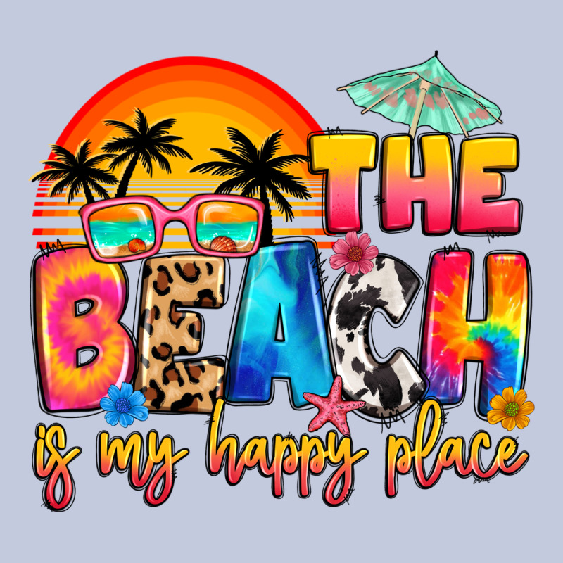 The Beach Is My Happy Place Long Sleeve Tee by Artiststas | Teevron