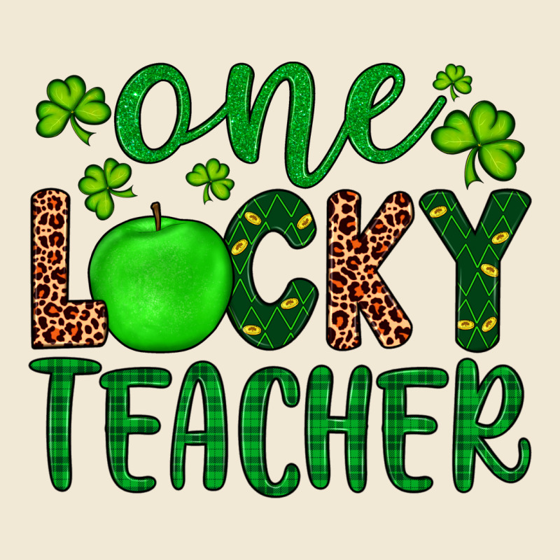 One Lucky Teacher Ladies Tee by Artiststas | Teevron