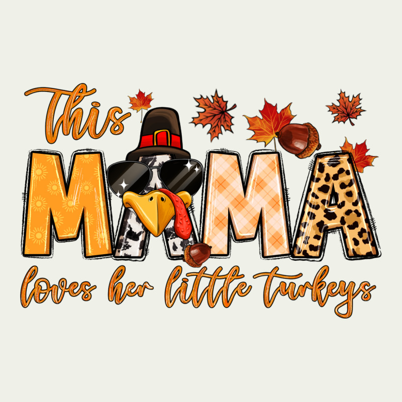 This Mama Loves Her Little Turkeys Urban Heavy Tee by MaliasSmallBusiness | Teevron