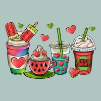 Watermelon Summer Coffee Cups Premium Sweatshirt | Teevron