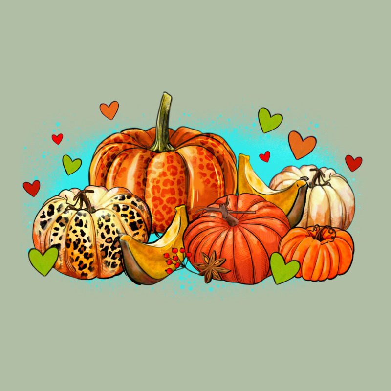 Thankful Pumpkins Urban Heavy Tee by MaliasSmallBusiness | Teevron