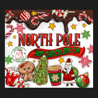 North Pole Hot Chocolate Christmas Classic Tee | Teevron