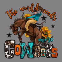 The World Needs More Cowboys Heavyweight Hoodie | Teevron
