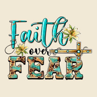 Faith Over Fear With Cross Premium Tee | Teevron