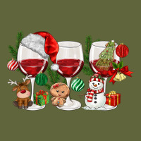 Christmas Wine Glasses Classic Tee | Teevron