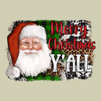 Santa Merry Christmas Y'all Heavy Core Tee | Teevron