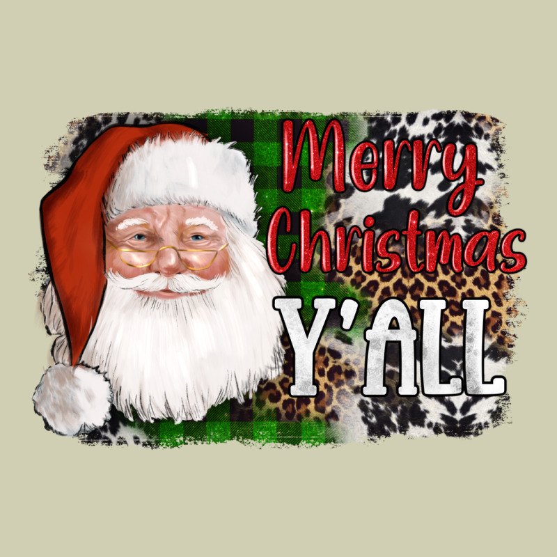 Santa Merry Christmas Y'all Heavy Core Tee by AdoDesignShop | Teevron