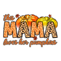 This Mama Loves Her Pumpkins Urban Heavy Tee | Teevron
