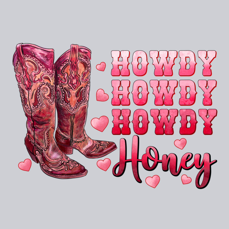 Howdy Howdy Howdy Honey With Cowgirl Boots Heavyweight Sweatshirt by RanaPortraitStore | Teevron