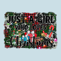 Just A Girl Who Loves Christmas Ladies Tee | Teevron