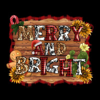 Merry And Bright Heavy Core Tee | Teevron