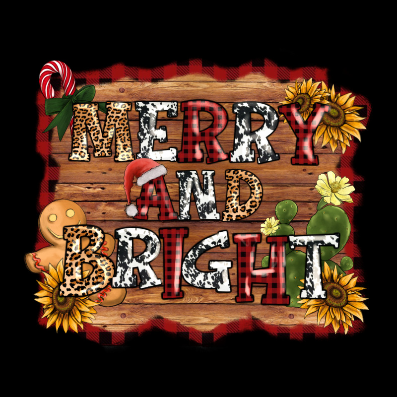 Merry And Bright Heavy Core Tee by AdoDesignShop | Teevron