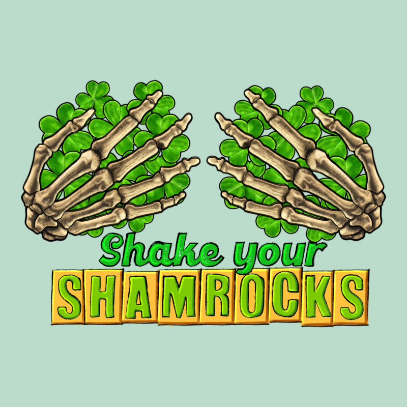 Shake Your Shamrocks St. Patrick's Day Premium Hoodie by CowGirlArtShop | Teevron