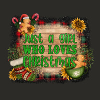 Just A Girl Who Loves Christmas Heavy Core Tee | Teevron