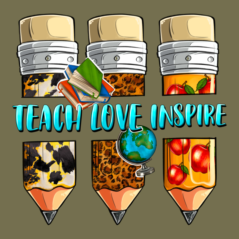 Teach Love Inspire Vintage Hoodie by NancyCooperArtShop | Teevron
