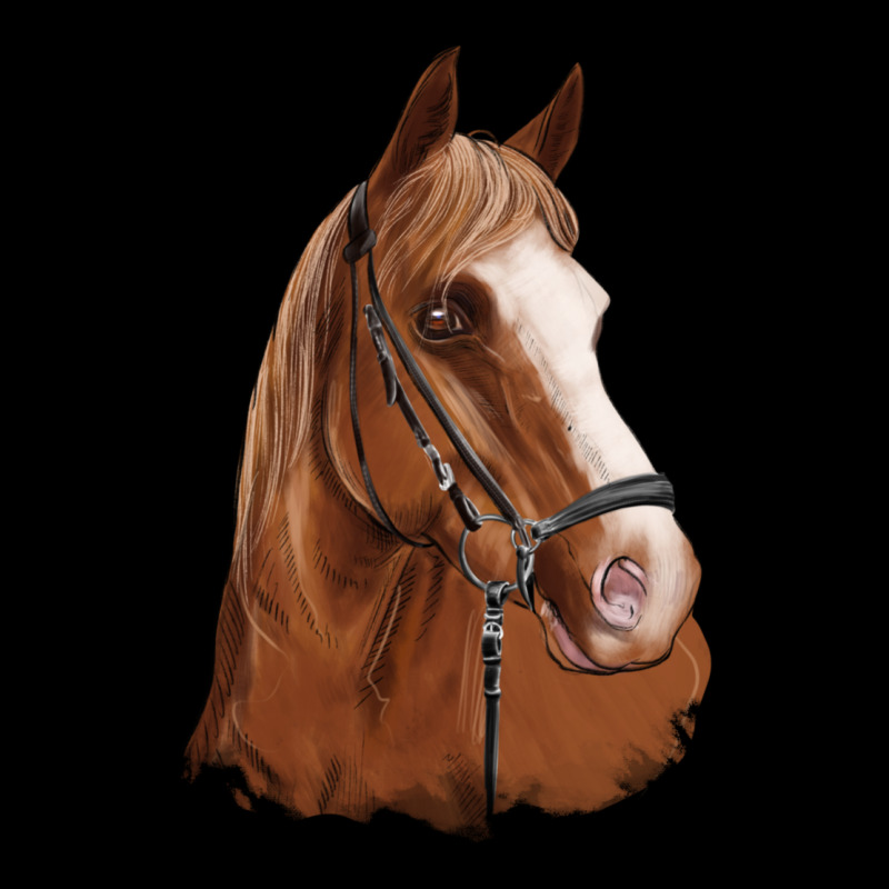 Horse Portrait Ladies Tee by Artiststas | Teevron