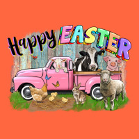 Happy Easter Truck With Farm Animals Easter Day Premium Hoodie | Teevron