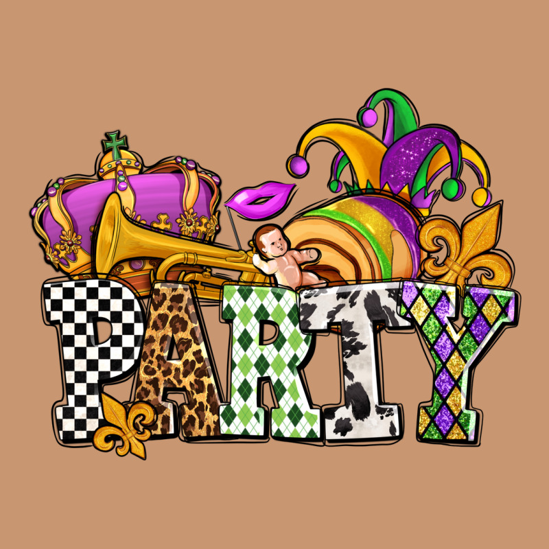 Mardi Gras  Party Olivia Heavyweight Hoodie by OliviaCreatesArt | Teevron