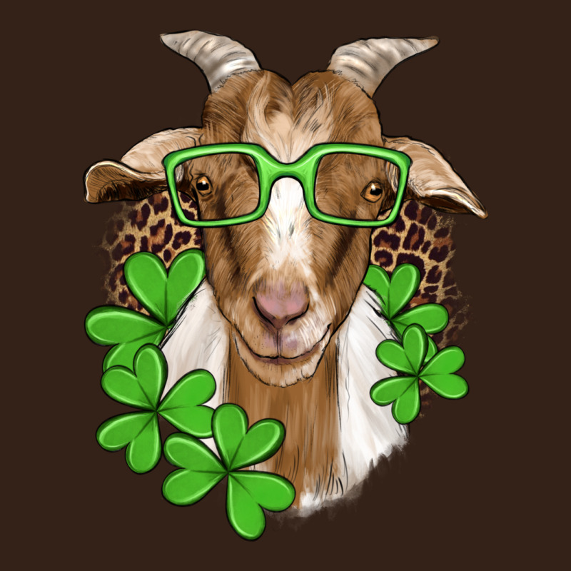 St Patricks Goat With Glasses Heavy Core Tee by Artiststas | Teevron
