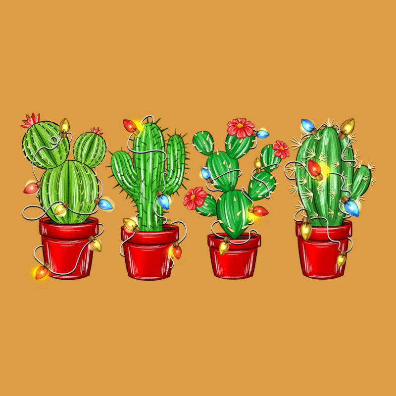 Christmas Cactuses Urban Heavy Tee by MaliasSmallBusiness | Teevron