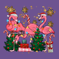Christmas Flamingos Vintage Tee | Teevron