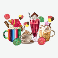 Mexico Dessert Coffee Cups Urban Heavy Tee | Teevron