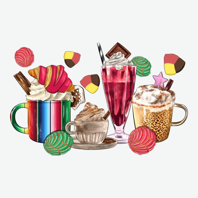 Mexico Dessert Coffee Cups Urban Heavy Tee by MaliasSmallBusiness | Teevron