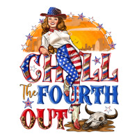 Chill The Fourth Out 4th Of July Premium Tee | Teevron