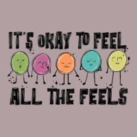 ıt's Okay To Feel All The Feels Vintage Hoodie | Teevron