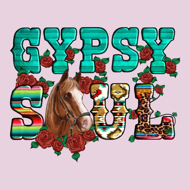 Western Gypsy Soul Horse Roses Serape Aztec Leopard Ladies Tee by Artiststas | Teevron