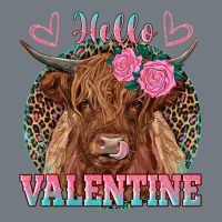 Hello Valentine Highland Cow Heavyweight Sweatshirt | Teevron