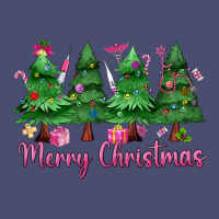 Merry Christmas Nurse Trees Vintage Tee | Teevron
