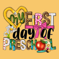 My First Day Of Preschool Vintage Hoodie | Teevron