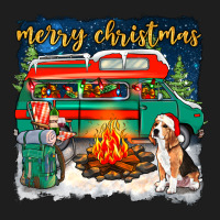 Merry Christmas With Camper Van Classic Tee | Teevron
